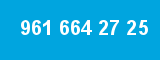 961 664 27 25 961 664 27 25